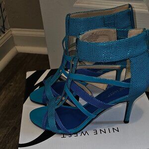 Nine West Gamestero CLR AQUM Y